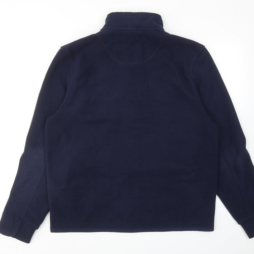 Blue Harbour Mens Blue Jacket Size L Zip