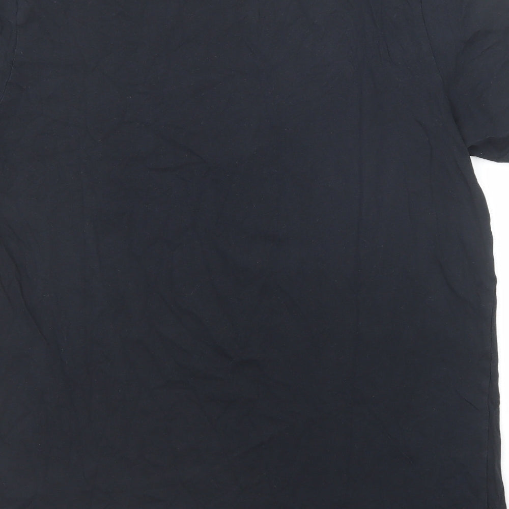 Under armour Mens Black Polyester T-Shirt Size M Round Neck - Muhammad Ali