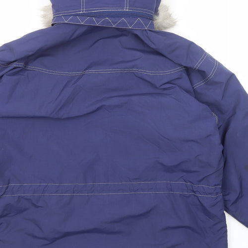 Trespass Womens Blue Jacket Size L Zip