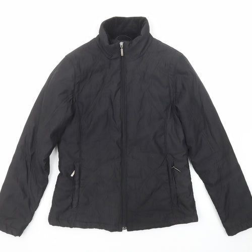 Per Una Womens Black Jacket Size S Zip