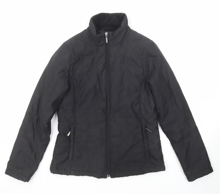 Per Una Womens Black Jacket Size S Zip