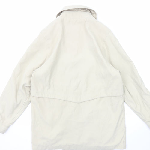 Berkertex Womens Ivory Jacket Size 10 Zip