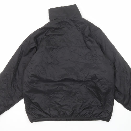 H&M Mens Black Jacket Size S Zip