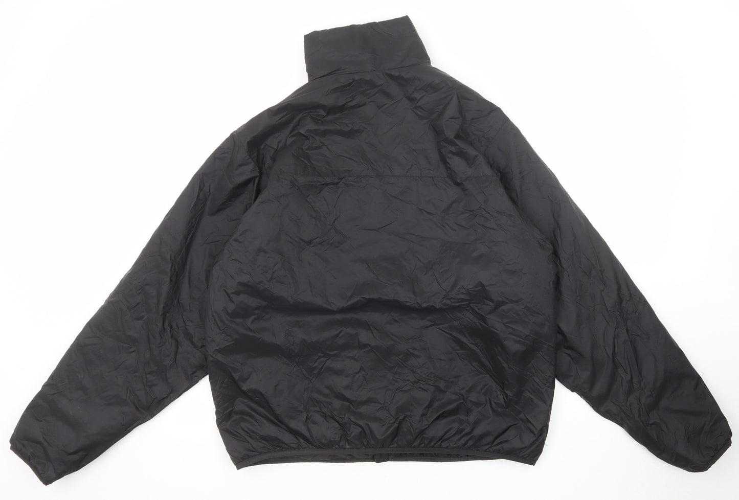 H&M Mens Black Jacket Size S Zip