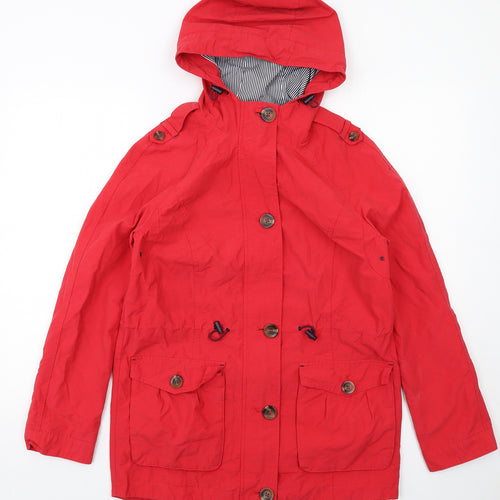 Per Una Womens Red Jacket Size 8 Zip