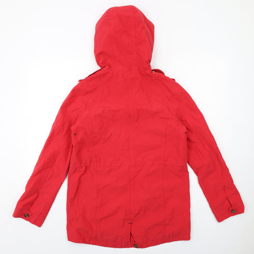 Per Una Womens Red Jacket Size 8 Zip