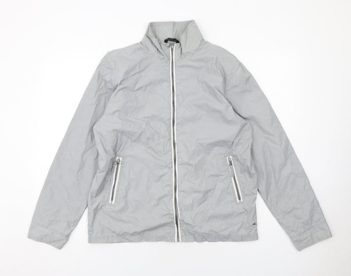 Red Herring Mens Grey Jacket Size M Zip