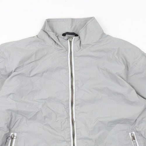 Red Herring Mens Grey Jacket Size M Zip