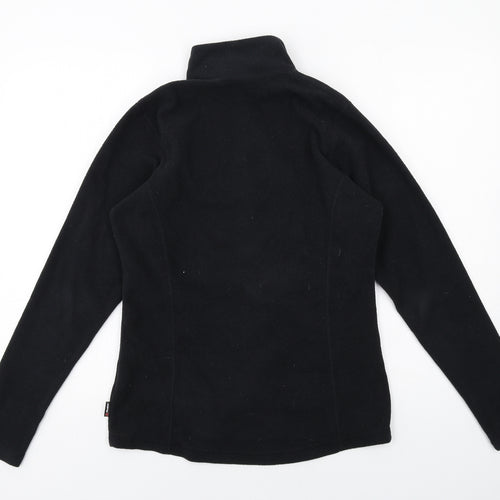 Helly Hansen Womens Black Polyester Pullover Sweatshirt Size M Zip