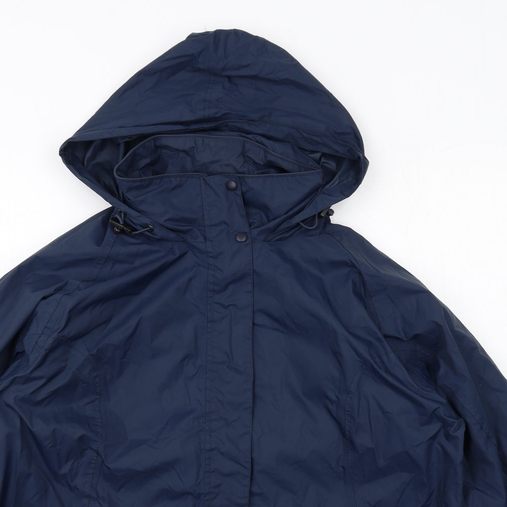 Regatta Womens Blue Windbreaker Jacket Size 16 Zip