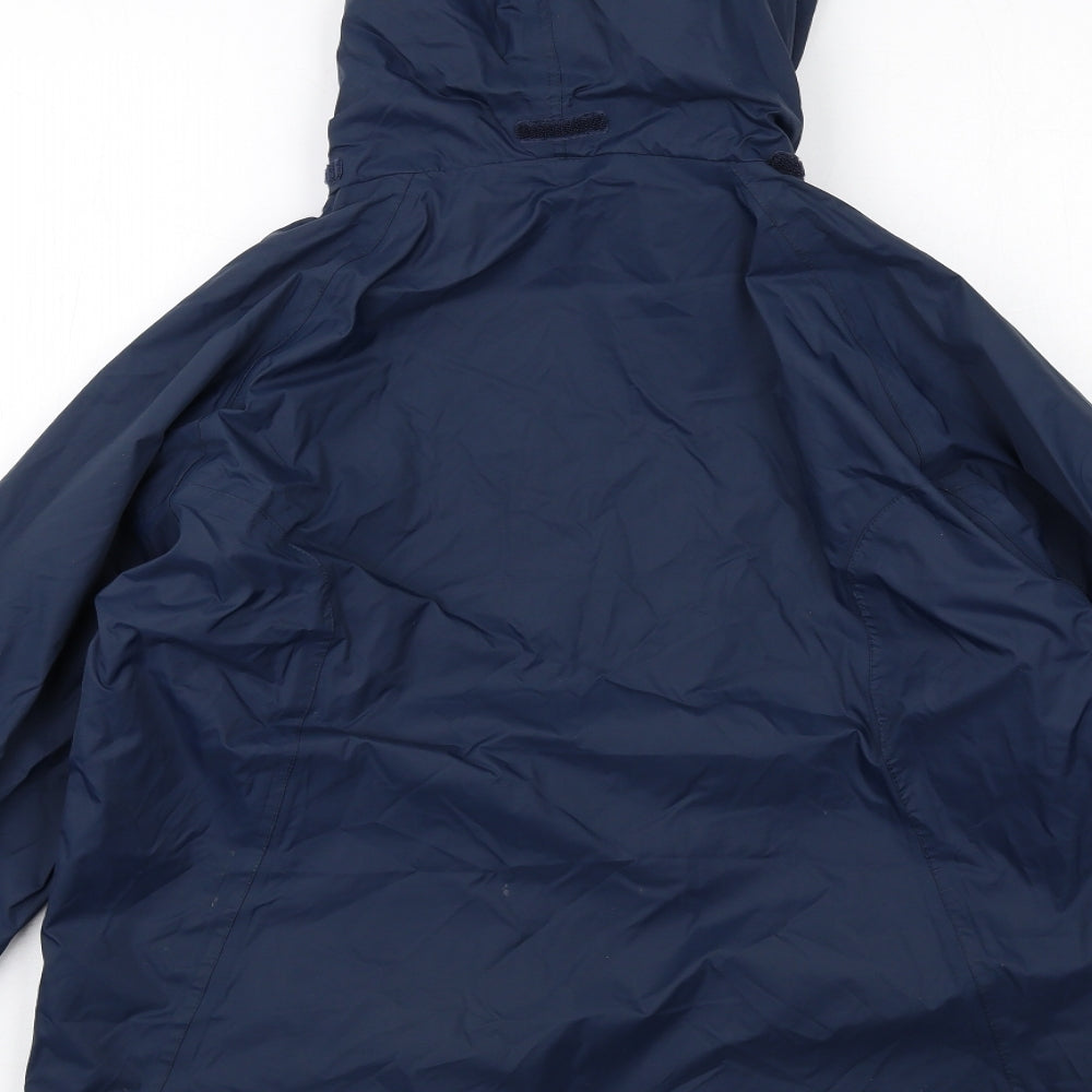 Regatta Womens Blue Windbreaker Jacket Size 16 Zip