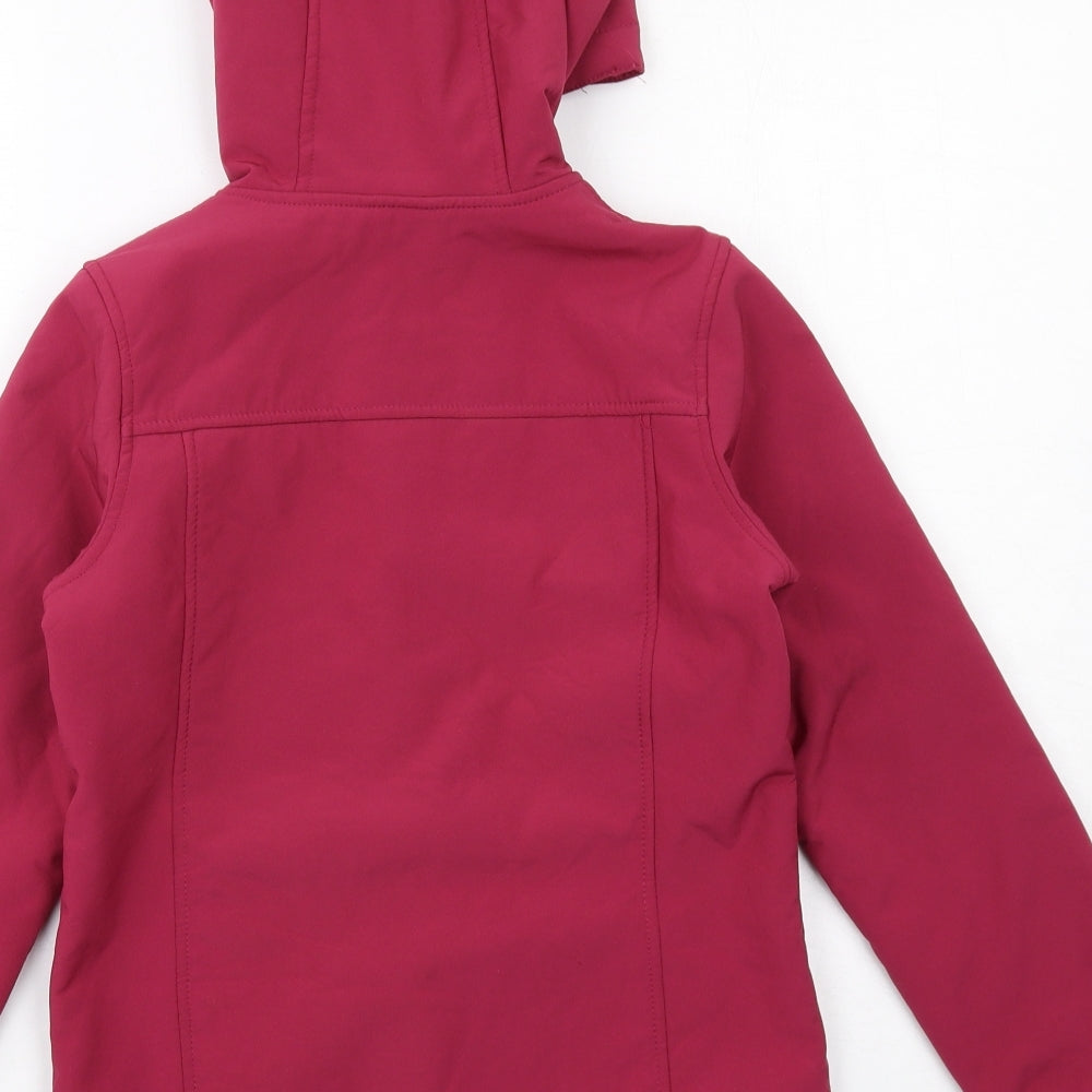 Trespass Girls Pink Jacket Size 9-10 Years Zip