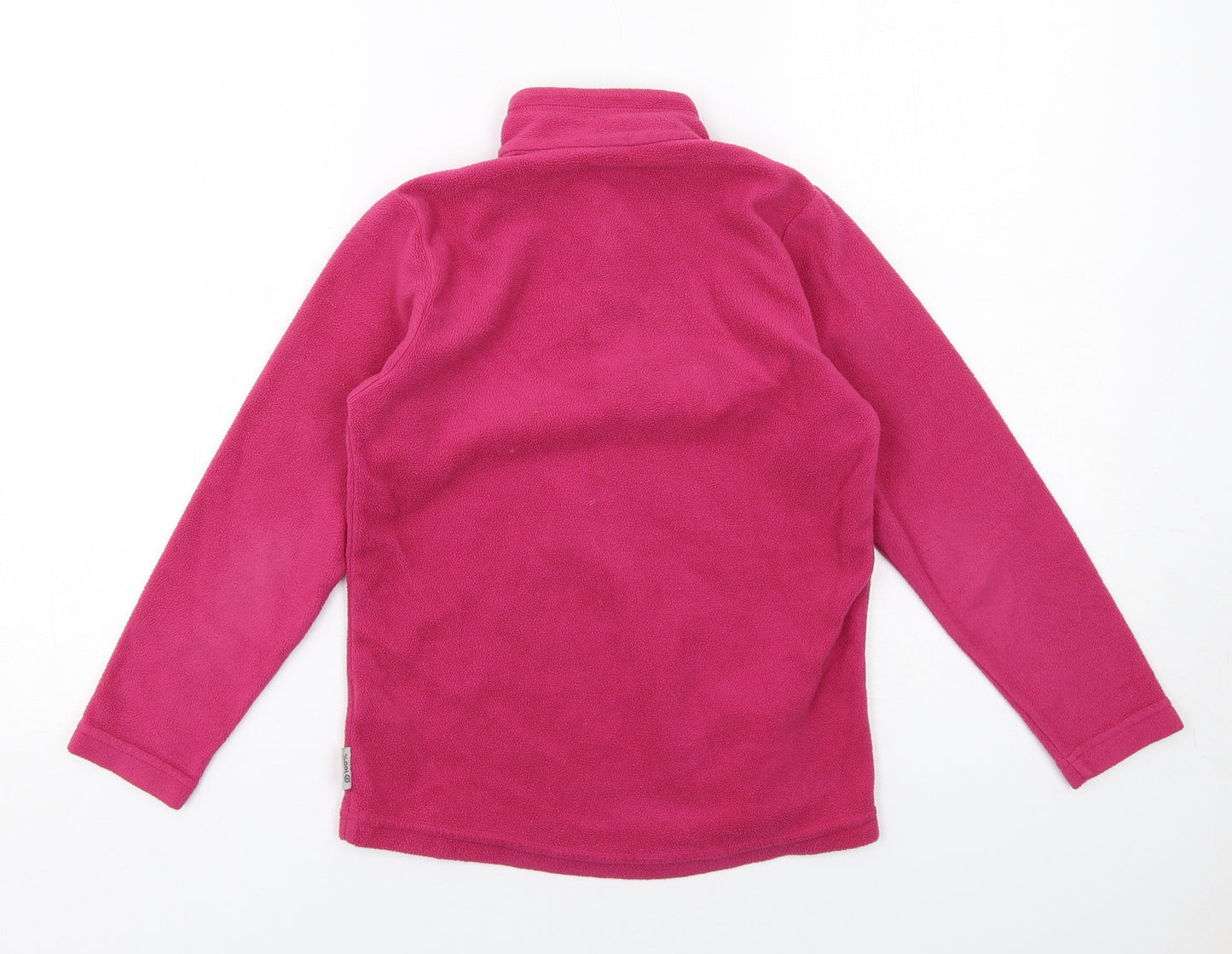 Quechua Girls Pink Polyester Pullover Sweatshirt Size 10 Years Zip