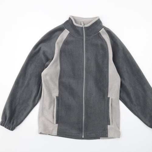 Cotton Traders Mens Grey Jacket Size L Zip