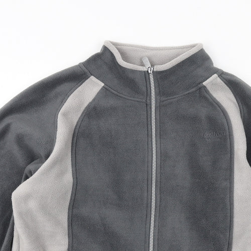 Cotton Traders Mens Grey Jacket Size L Zip