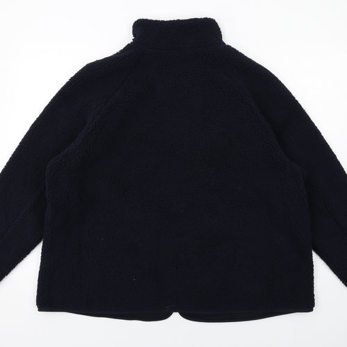 Marks and Spencer Womens Blue Jacket Size 20 Zip