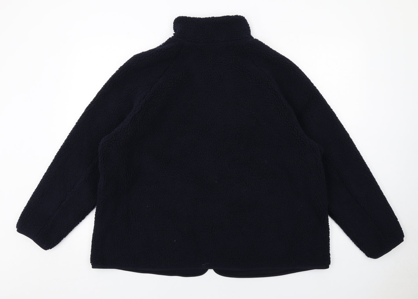 Marks and Spencer Womens Blue Jacket Size 20 Zip