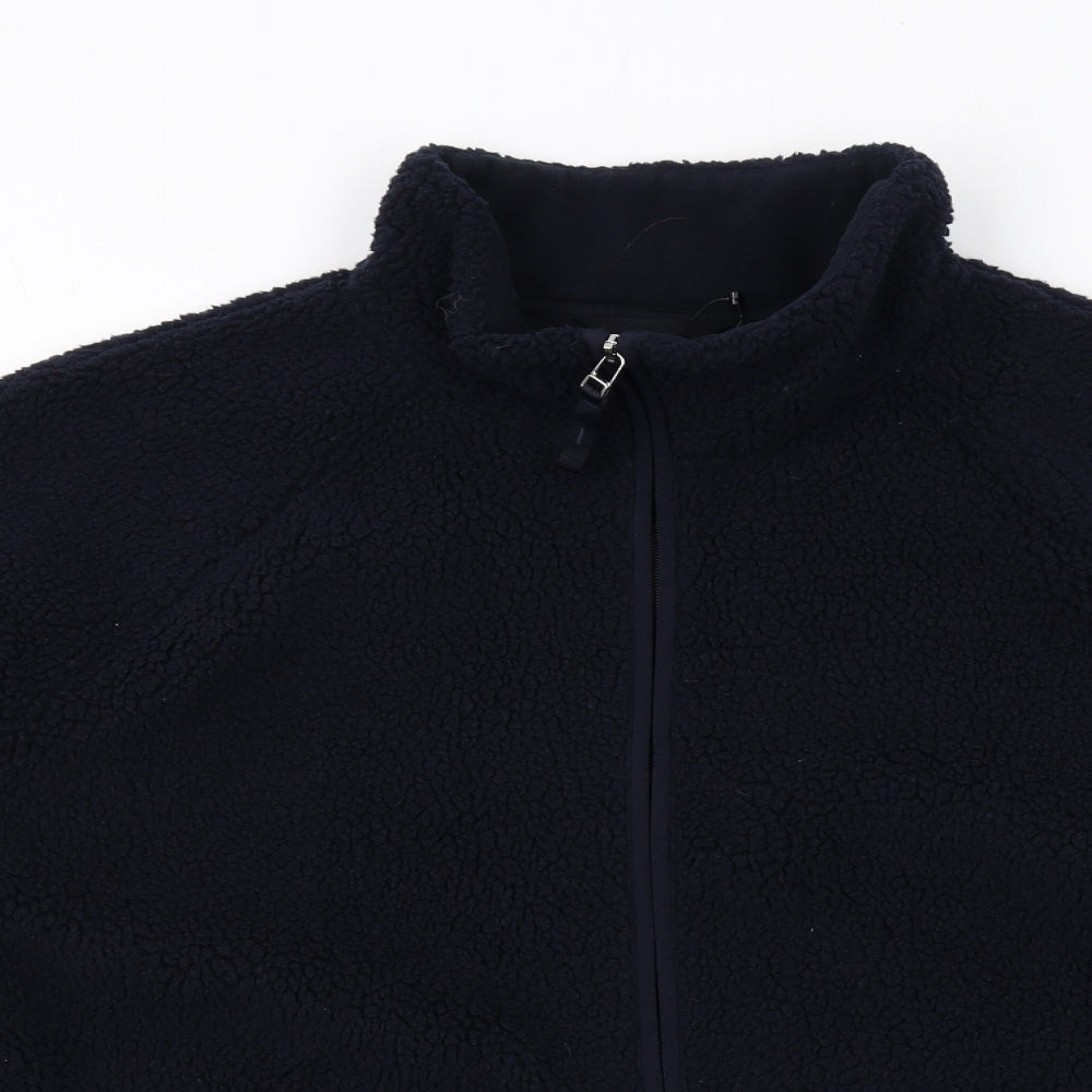 Marks and Spencer Womens Blue Jacket Size 20 Zip