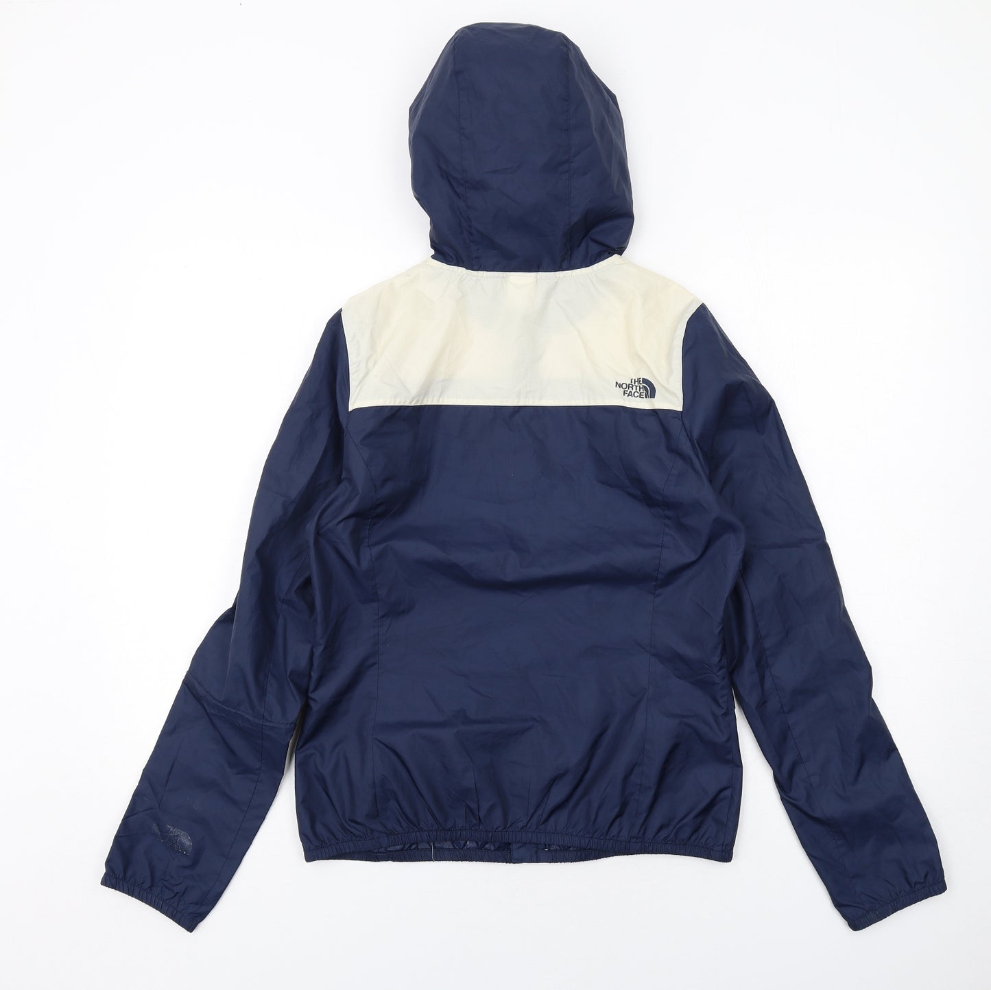 The North Face Womens Blue Windbreaker Jacket Size S Zip
