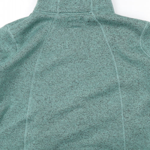 Cotton Traders Womens Green Jacket Size 24 Zip