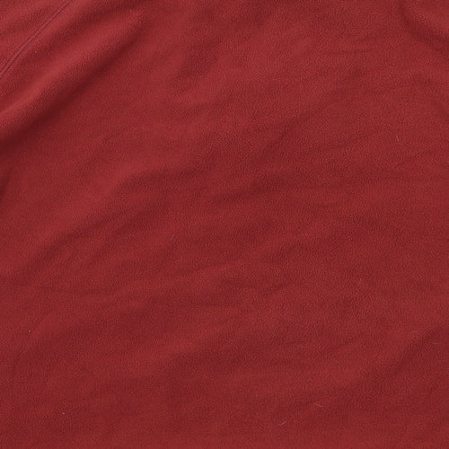 Craghoppers Mens Red Polyester Henley Sweatshirt Size XL