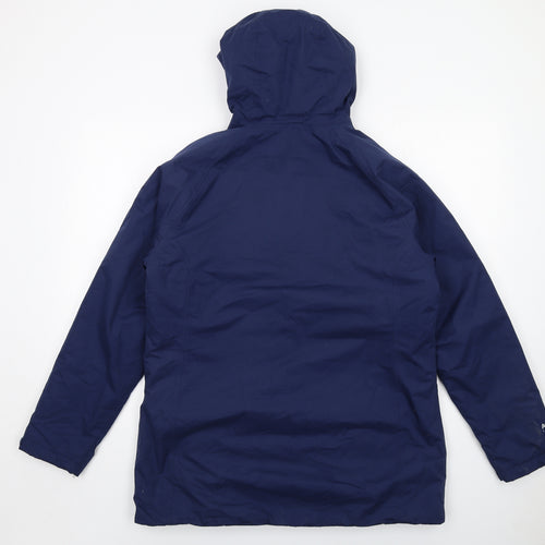 Craghoppers Womens Blue Windbreaker Jacket Size 14 Zip