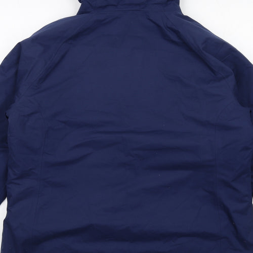 Craghoppers Womens Blue Windbreaker Jacket Size 14 Zip