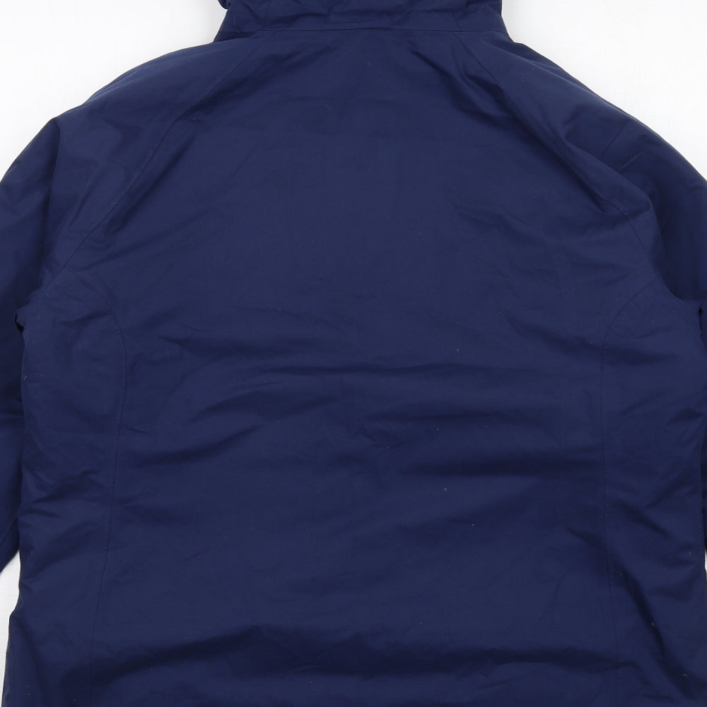 Craghoppers Womens Blue Windbreaker Jacket Size 14 Zip