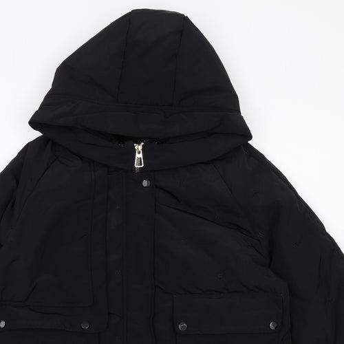 Vadaini Womens Black Jacket Size S Zip