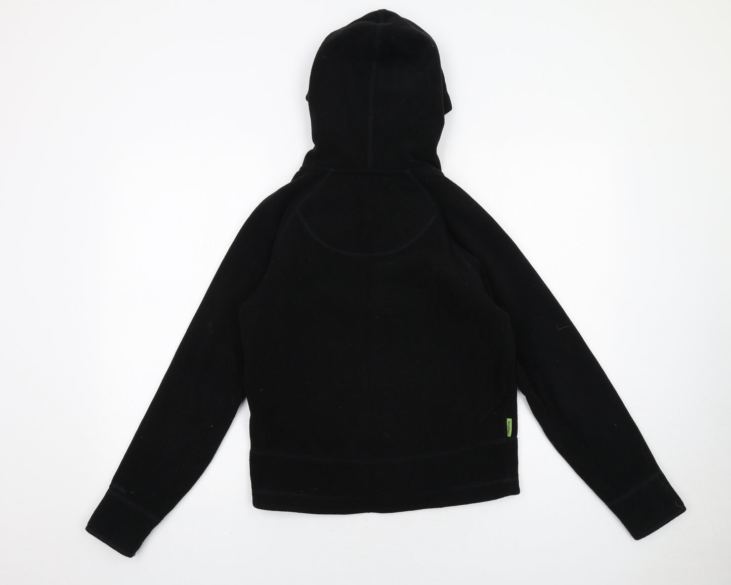 Berghaus Womens Black Polyester Full Zip Hoodie Size 10 Zip