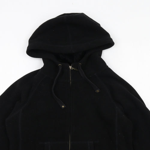Berghaus Womens Black Polyester Full Zip Hoodie Size 10 Zip
