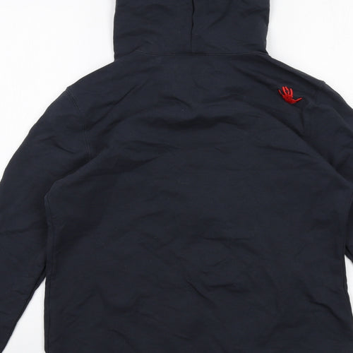 Equifax Womens Black Cotton Jacket Size L Zip