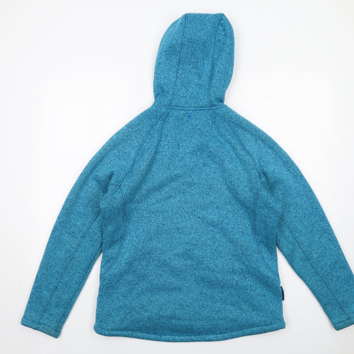 Mountain Warehouse Womens Blue Jacket Size 14 Zip