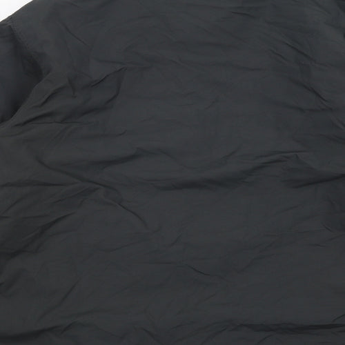 North Ridge Mens Grey Windbreaker Jacket Size L Zip