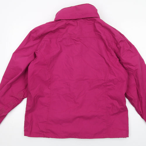 Crane Trail Womens Pink Jacket Size L Zip