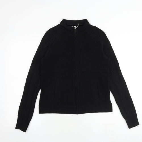 NEXT Womens Black Jacket Size 14 Zip