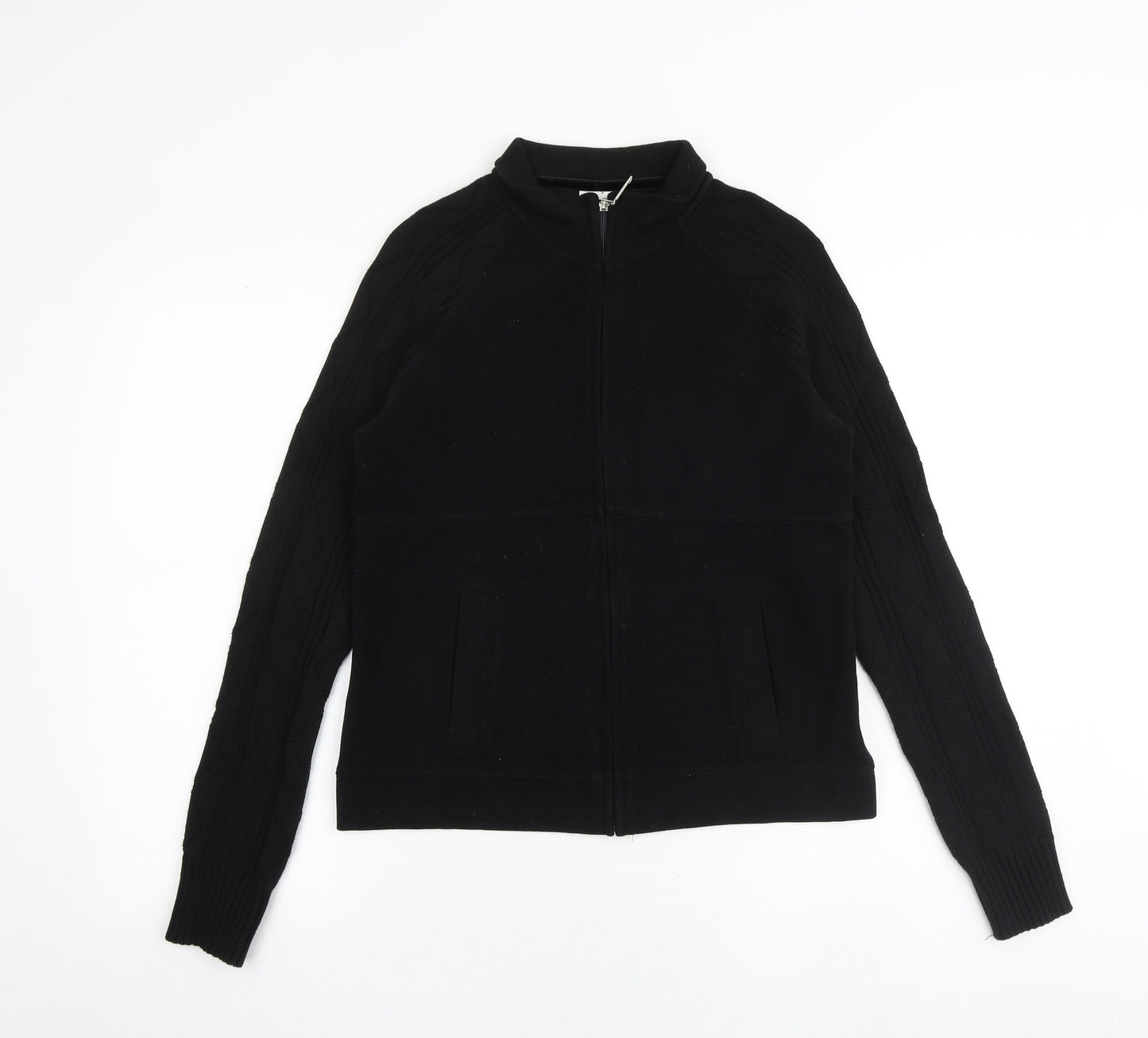 NEXT Womens Black Jacket Size 14 Zip