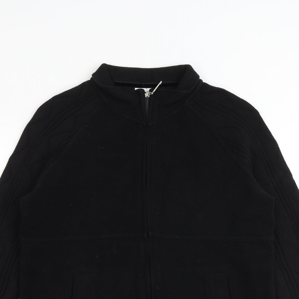 NEXT Womens Black Jacket Size 14 Zip