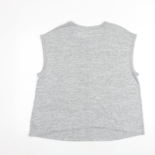 Gap Womens Grey Polyester Basic T-Shirt Size XL Round Neck - Star Wars