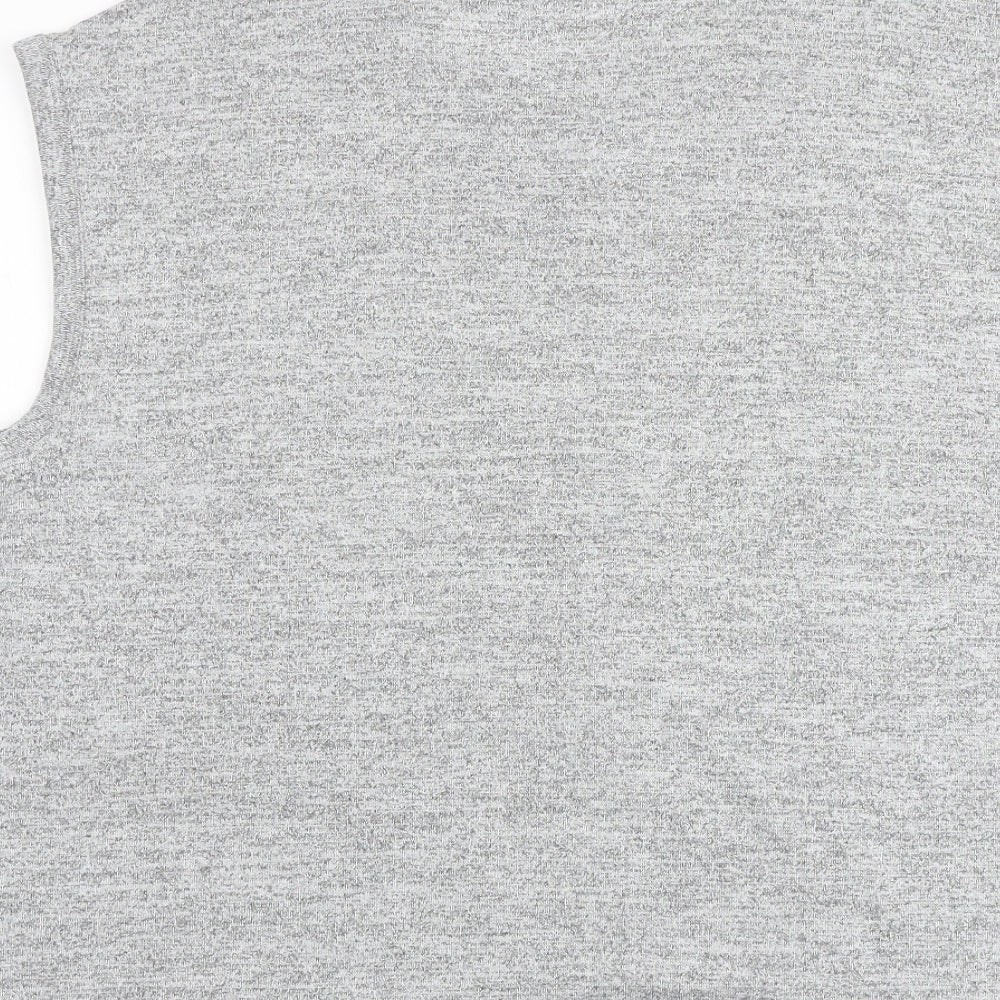 Gap Womens Grey Polyester Basic T-Shirt Size XL Round Neck - Star Wars