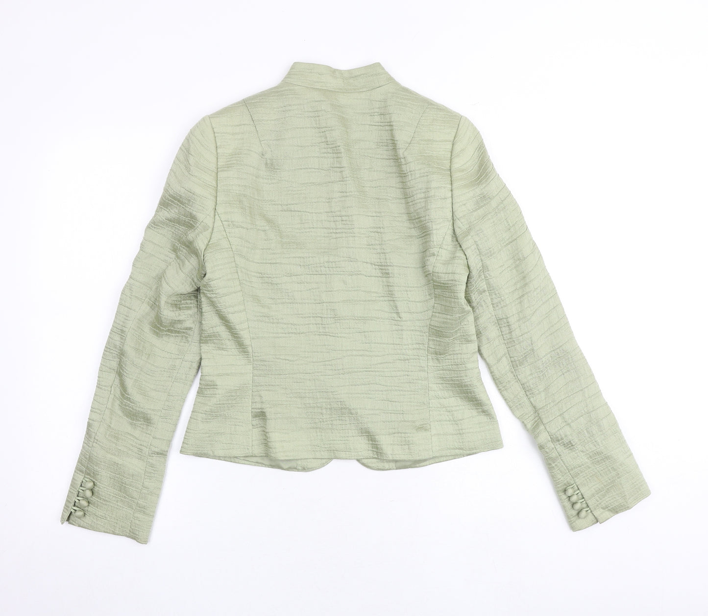 Phase Eight Womens Green Jacket Size 10 Button