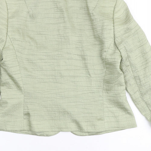 Phase Eight Womens Green Jacket Size 10 Button