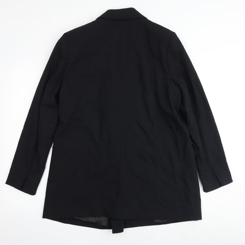 Marks and Spencer Womens Black Polyester Jacket Suit Jacket Size 14
