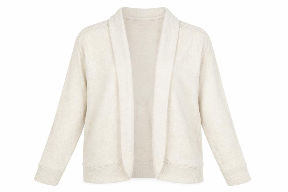 Gap Girls Beige V-Neck Viscose Cardigan Jumper Size L Pullover