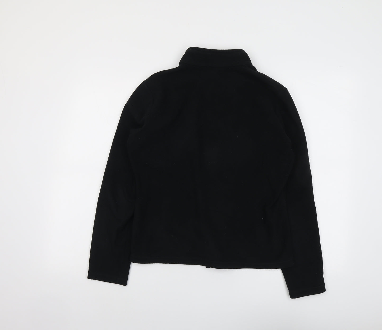 Marks and Spencer Womens Black Jacket Size 14 Zip