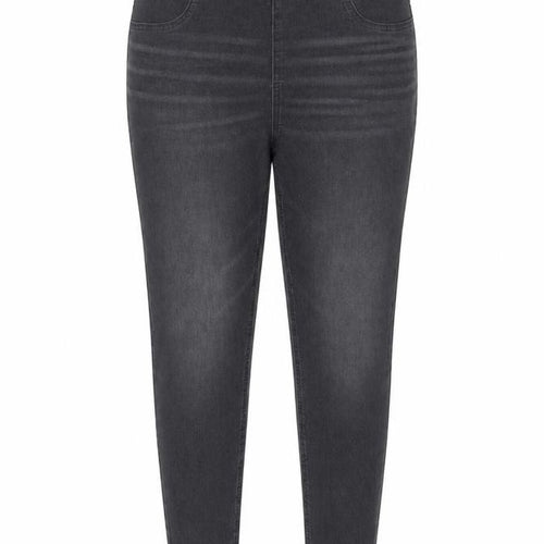 Marks and Spencer Womens Grey Cotton Jegging Jeans Size 12 L27 in Regular