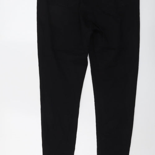 Marks and Spencer Womens Black Cotton Jegging Jeans Size 18 L29 in Regular