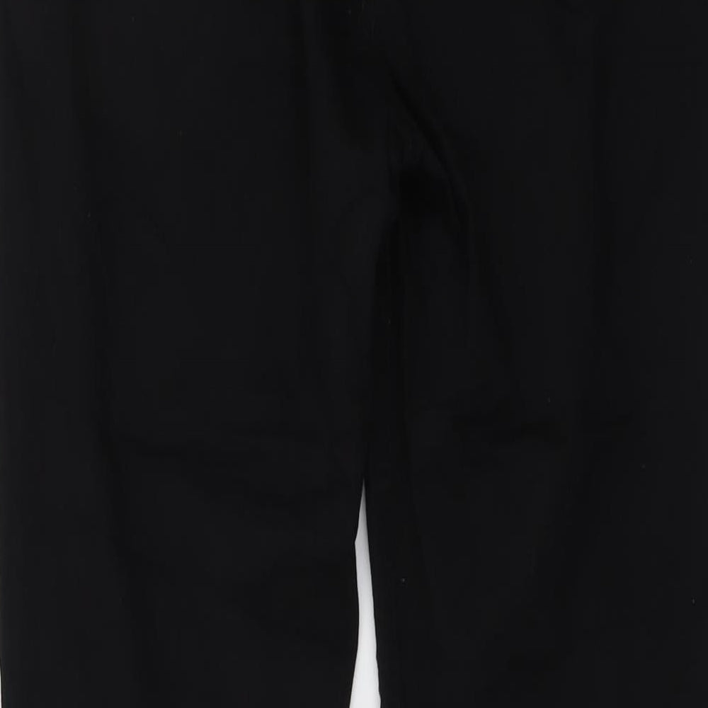 Marks and Spencer Womens Black Cotton Jegging Jeans Size 18 L29 in Regular