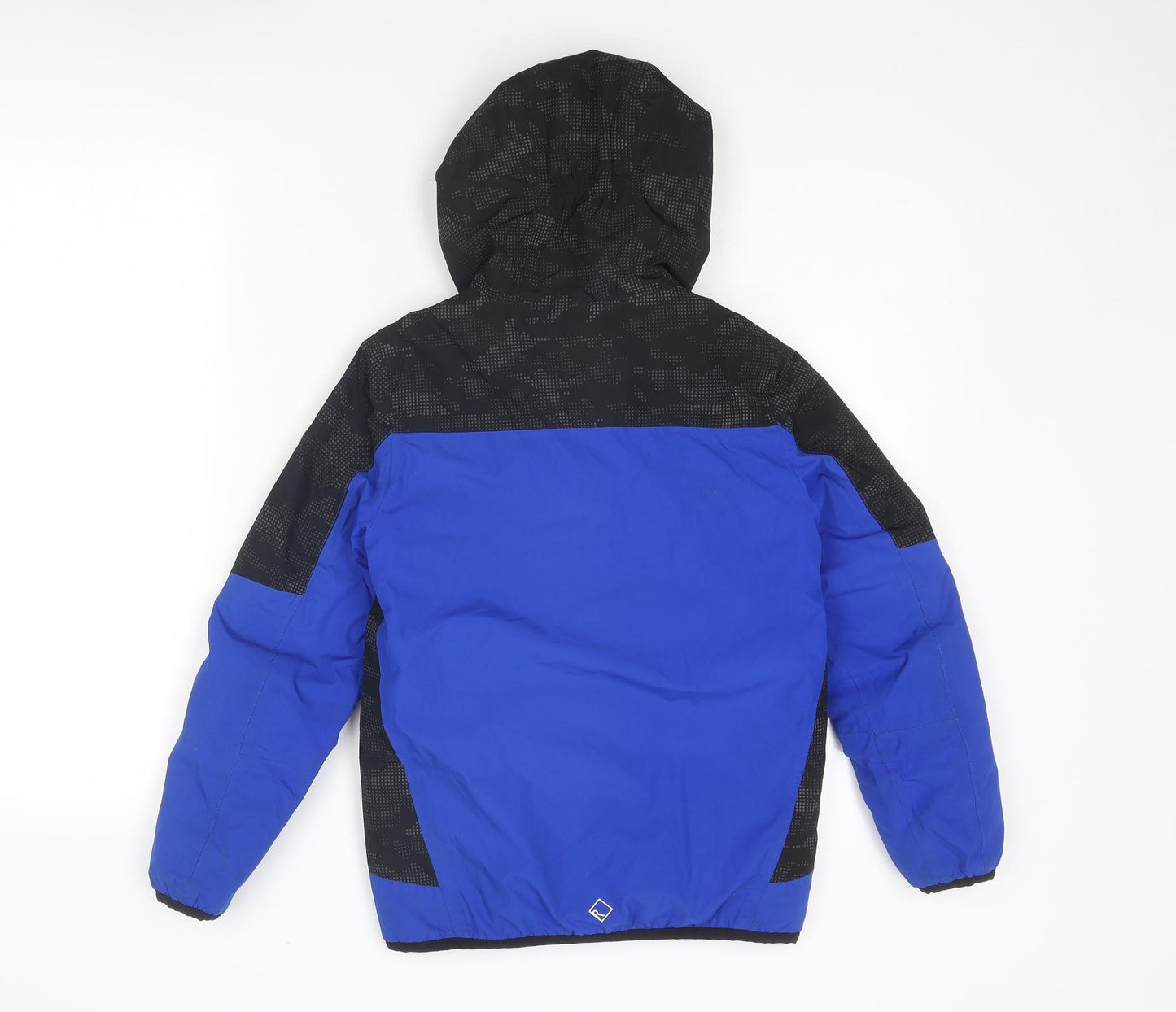 Regatta Boys Blue Colourblock Jacket Size 9-10 Years Zip