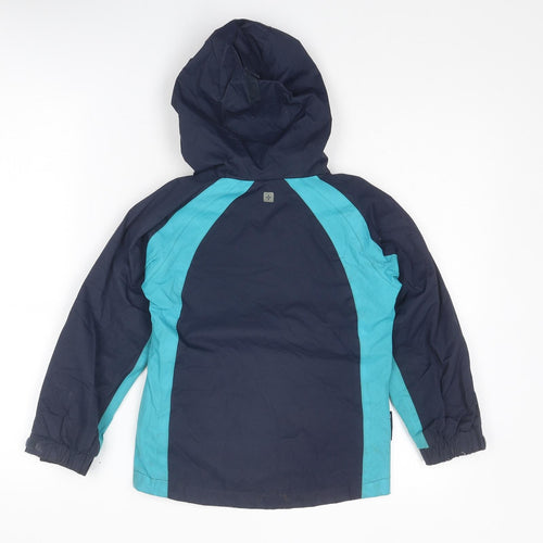 Mountain Warehouse Boys Blue Colourblock Jacket Size 7-8 Years Zip